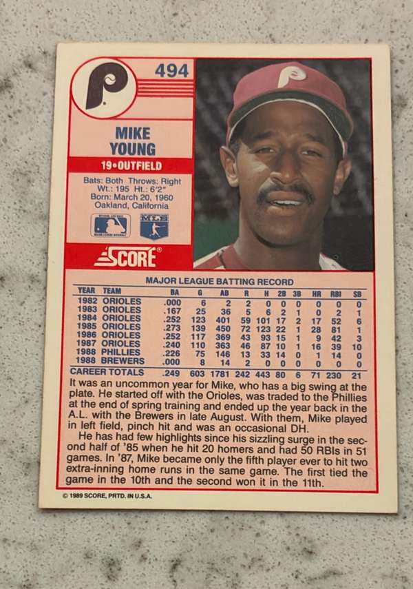 Card back