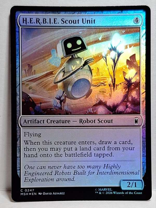 H.E.R.B.I.E. Scout Unit