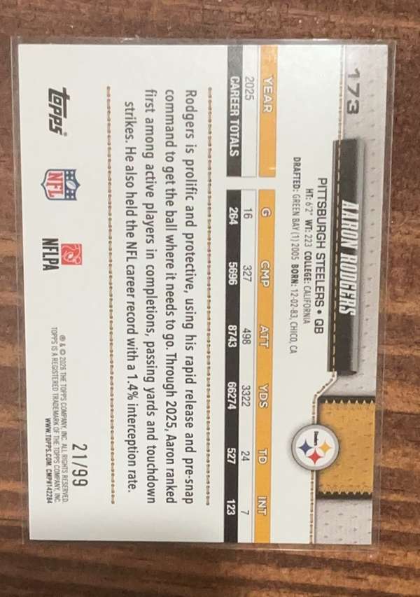 Card back