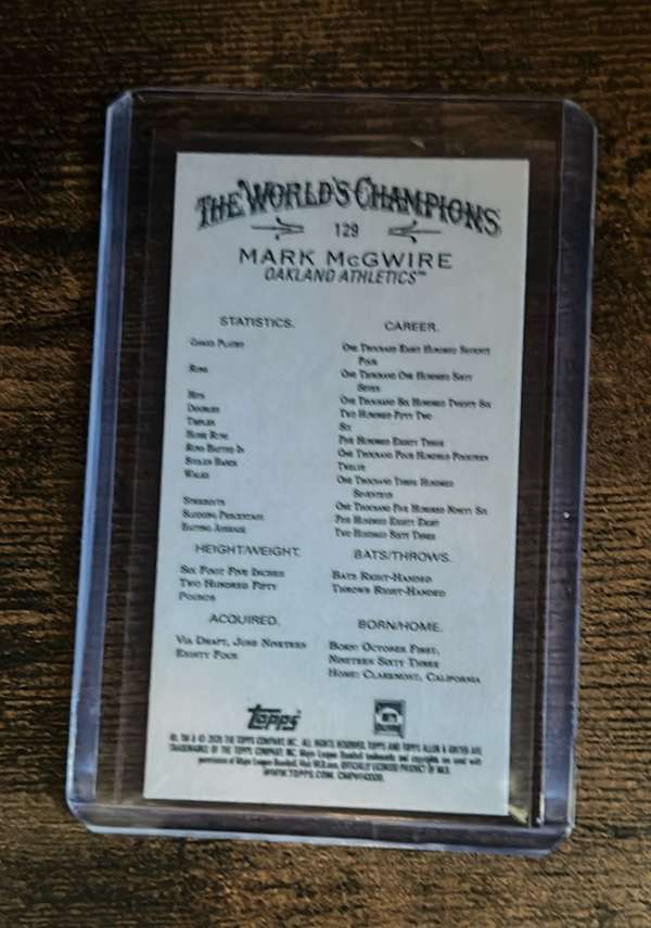 Card back