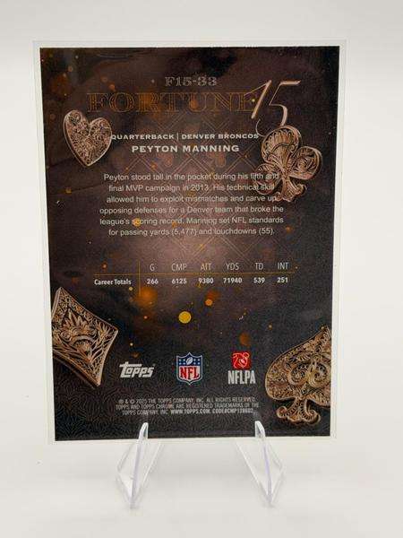 Card back