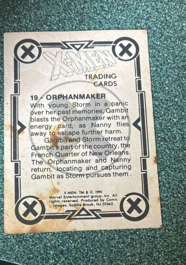 Card back