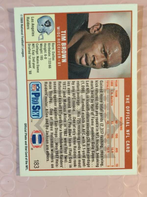 Card back