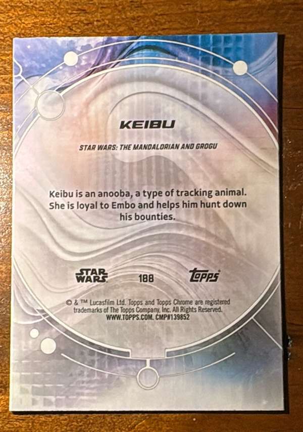 Card back