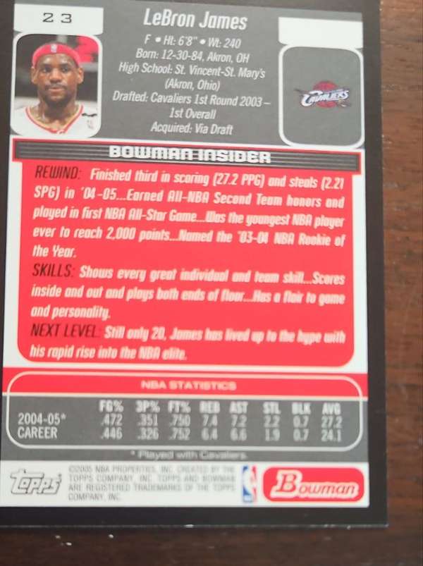 Card back