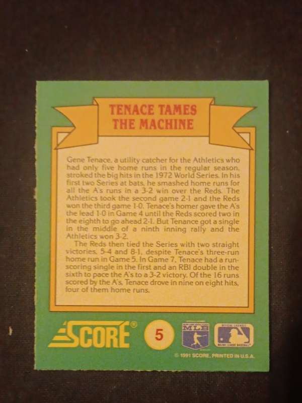 Card back