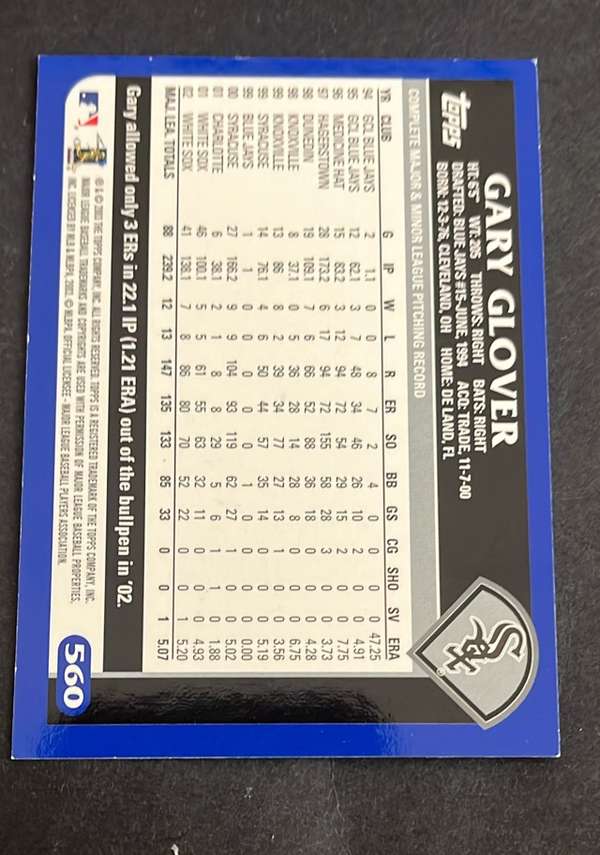 Card back