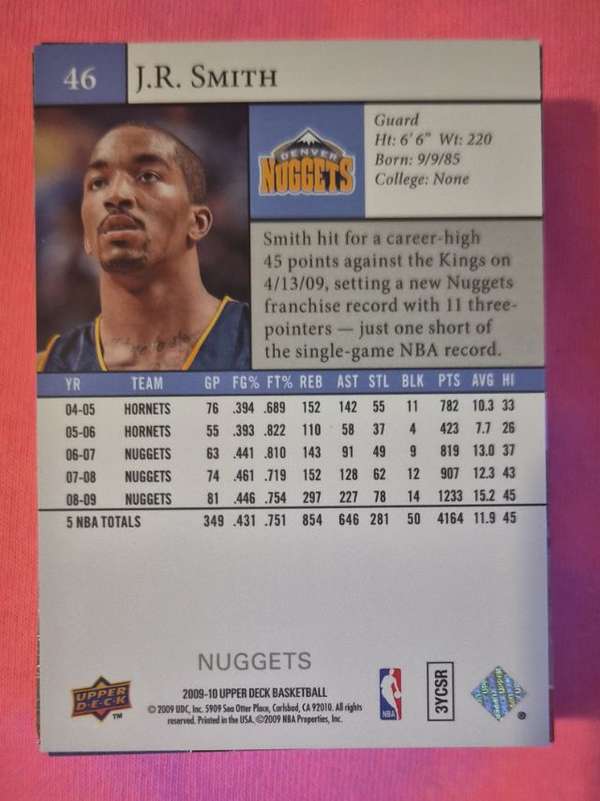 Card back