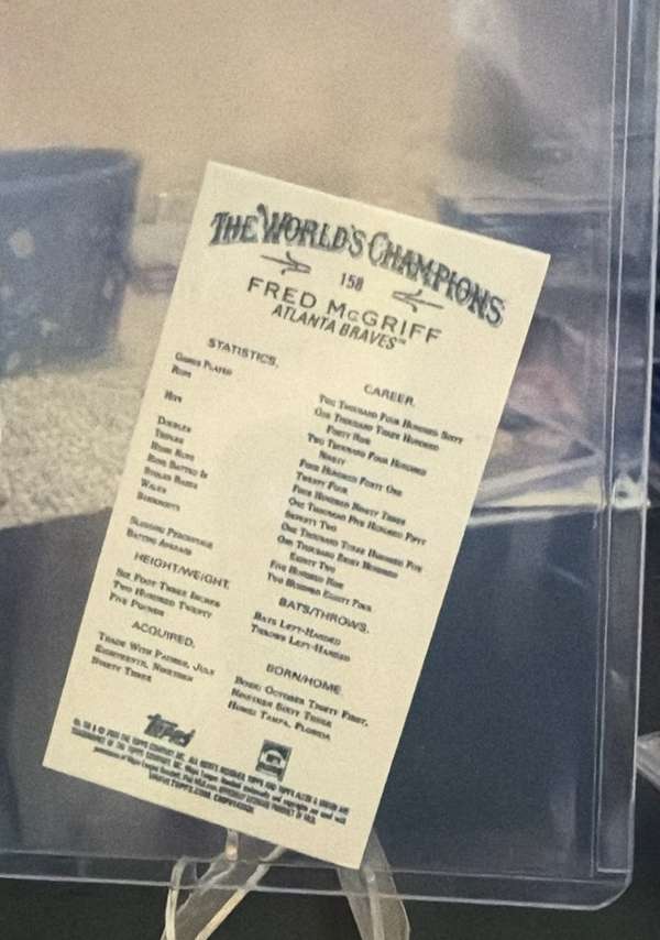 Card back