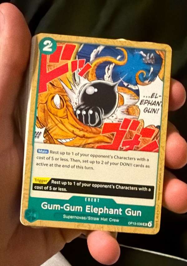 Gum-Gum Elephant Gun