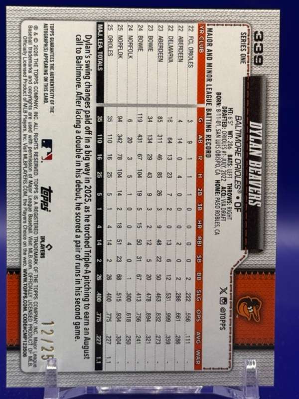 Card back