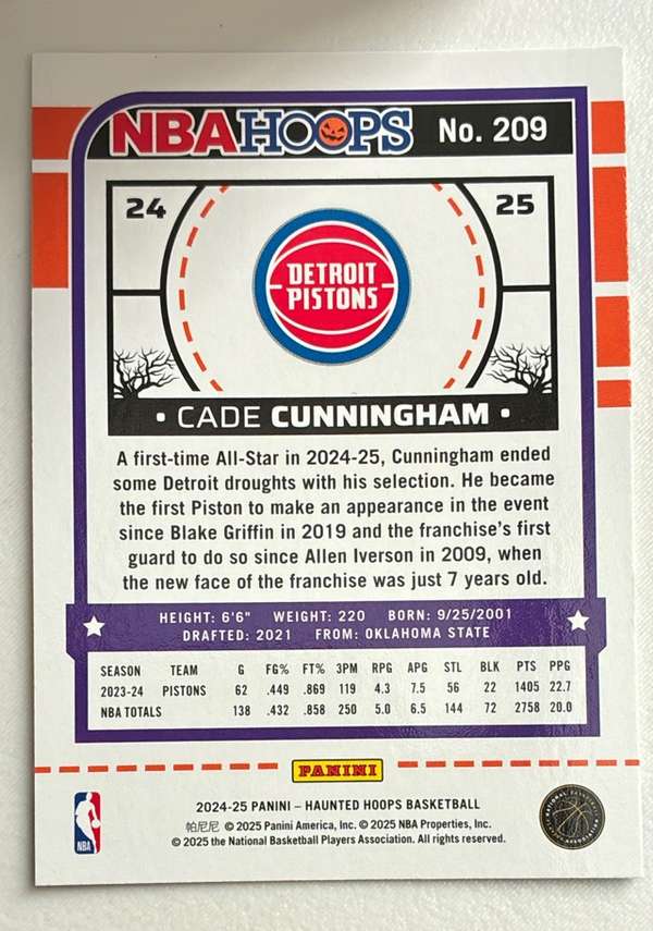 Card back