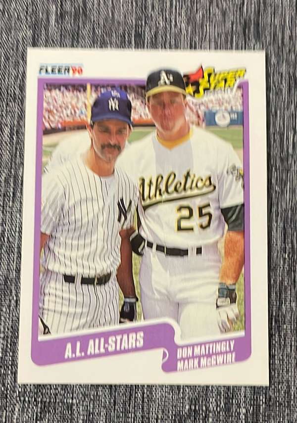 A.L. All-Stars (Don Mattingly / Mark McGwire)