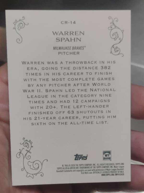 Card back