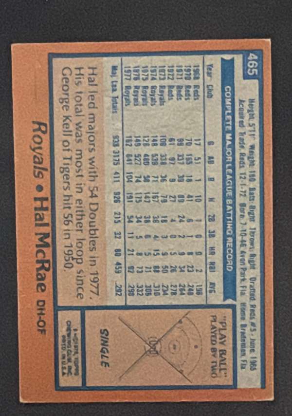 Card back