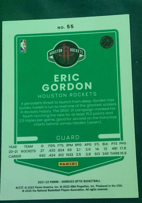 Card back