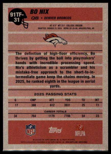 Card back