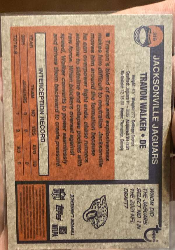Card back