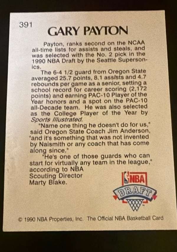Card back