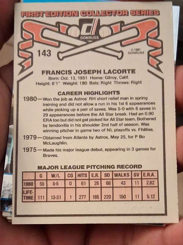 Card back