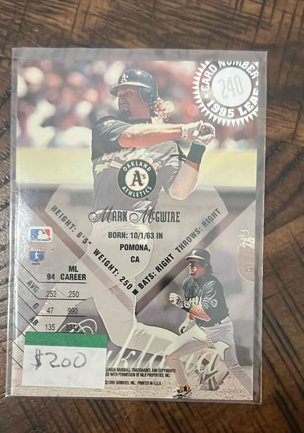 Card back