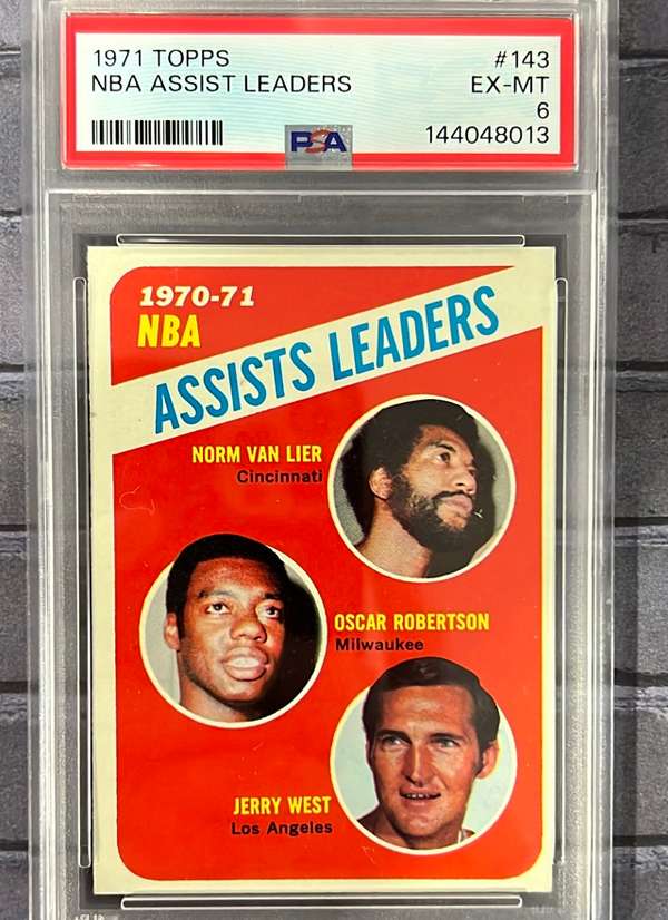 #143 Norm Van Lier / Oscar Robertson / Jerry West LL