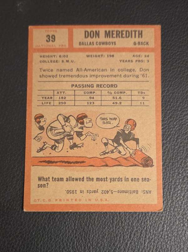 Card back