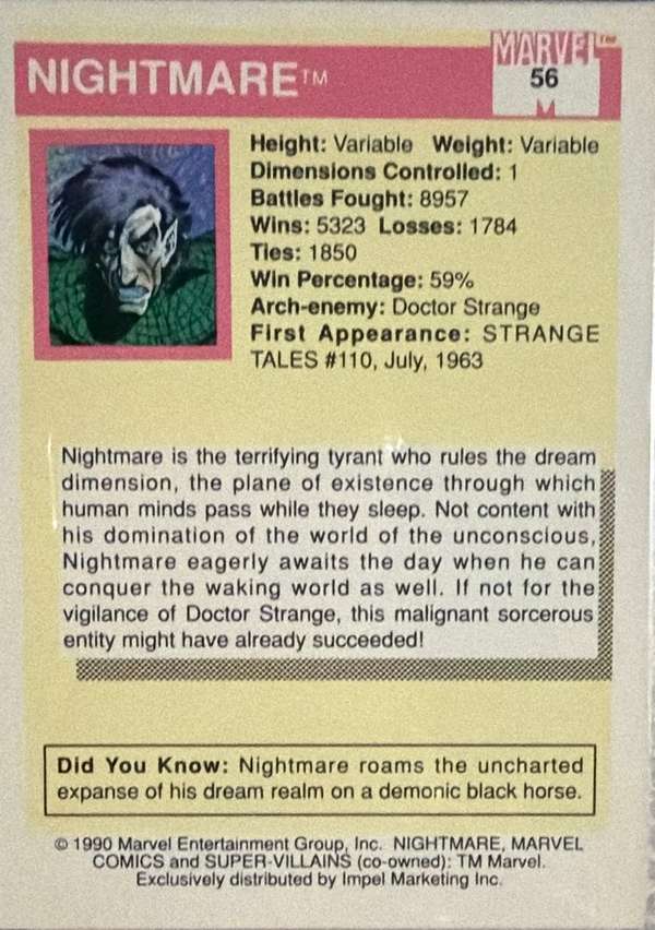 Card back