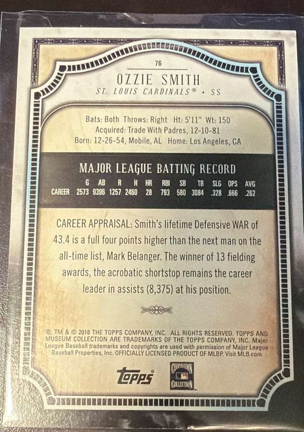 Card back