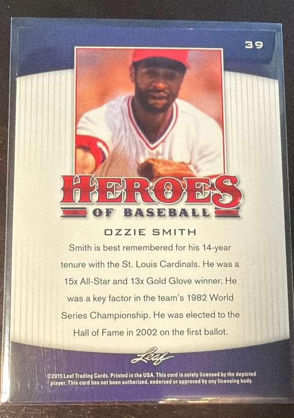 Card back