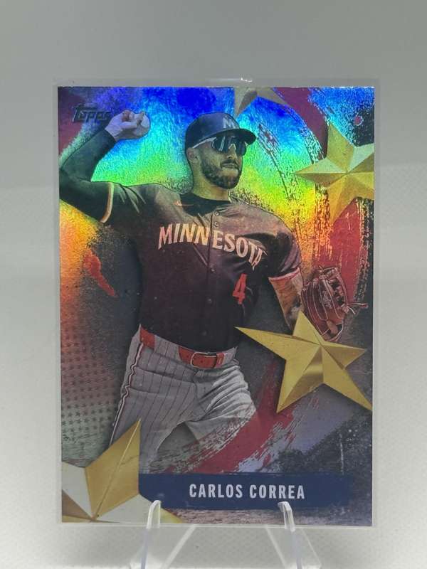 2025 Topps Series 1 - Stars of Mlb Carlos Correa #SMLB-28