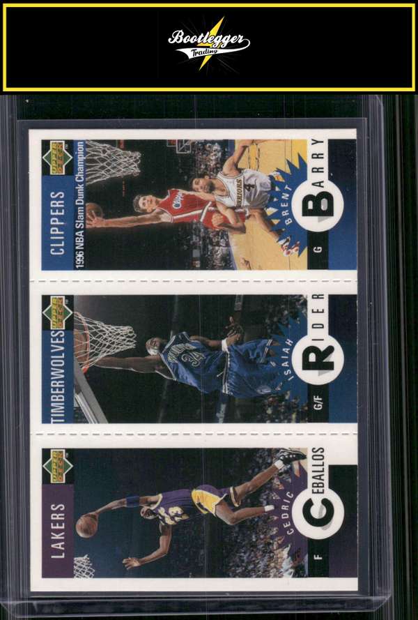 Cedric Ceballos / Isaiah Rider / Brent Barry