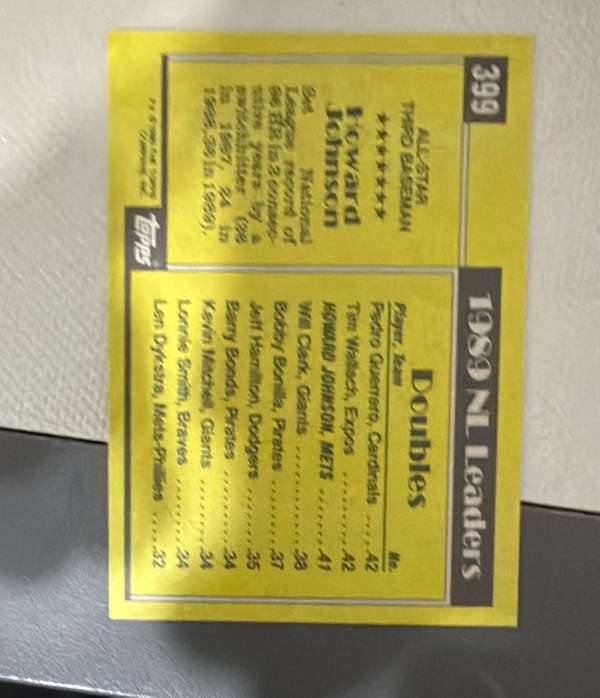 Card back