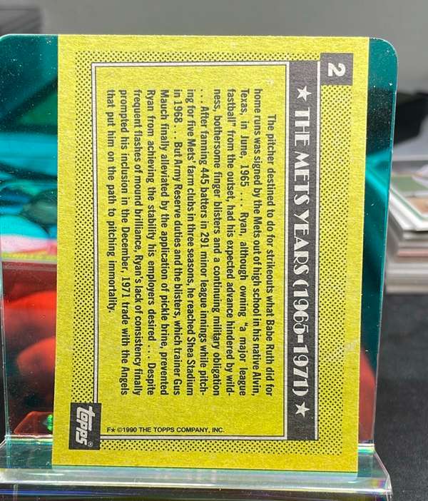 Card back