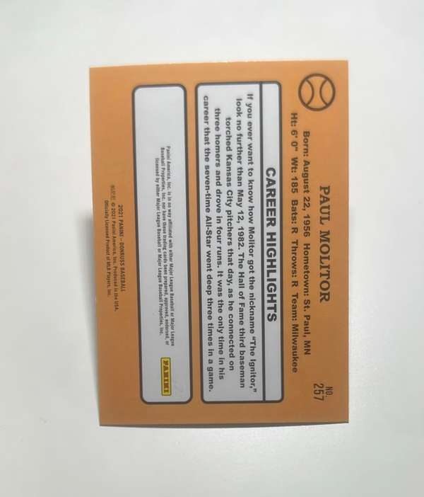 Card back