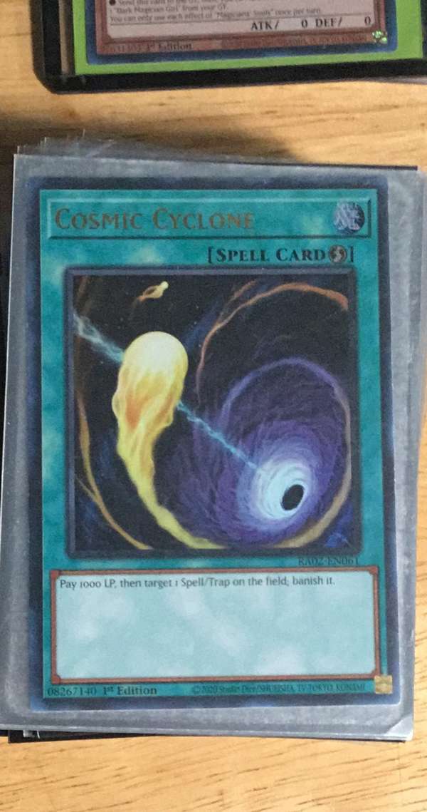Cosmic Cyclone