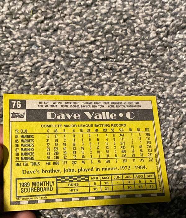 Card back