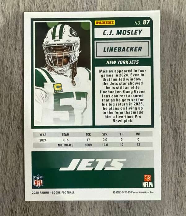 Card back