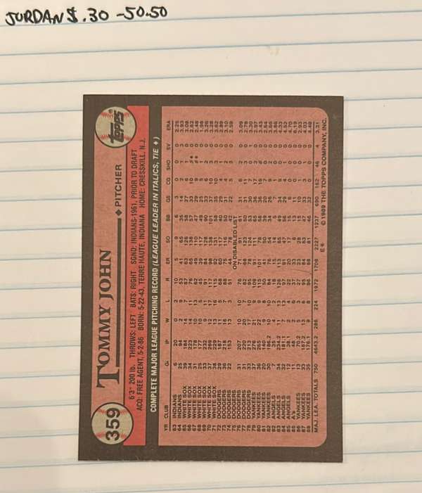 Card back