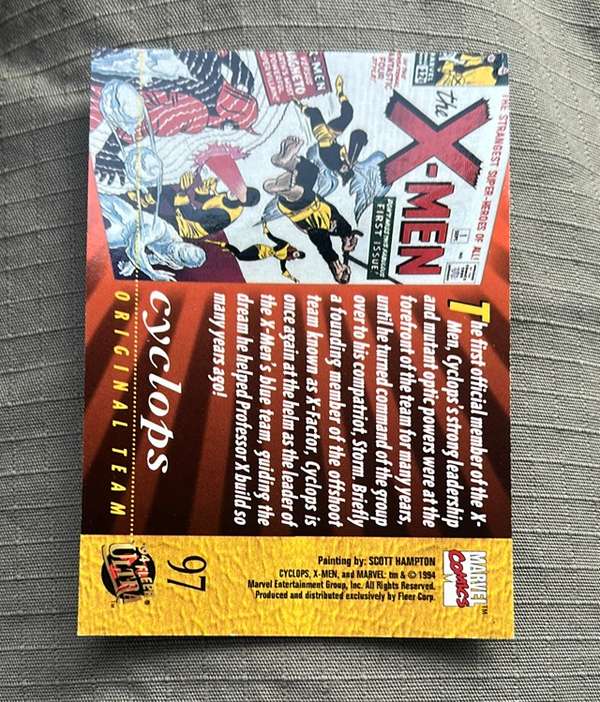 Card back