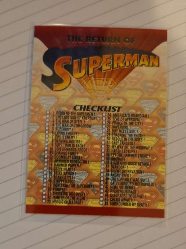Checklist
