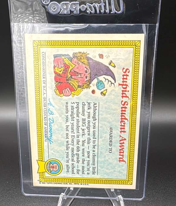 Card back
