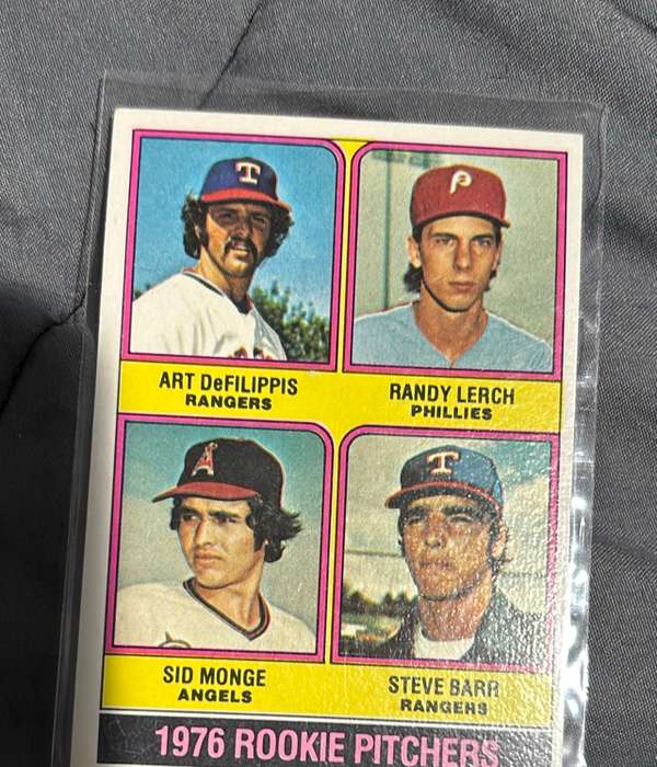 1976 Rookie Pitchers (Art DeFilippis / Randy Lerch / Sid Monge / Steve Barr)