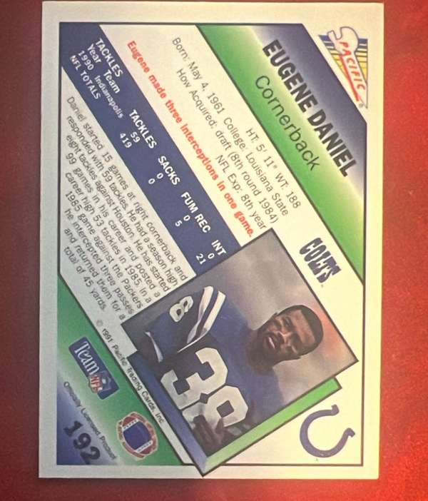 Card back