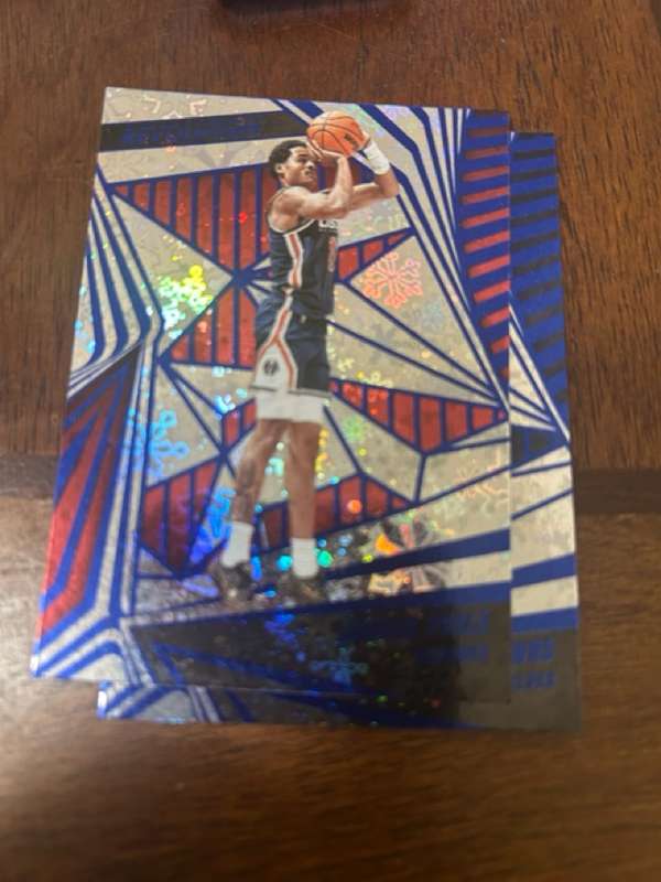 Jordan Poole 2023-24 Panini Revolution Basketball Winter #81 Washington Wizards
