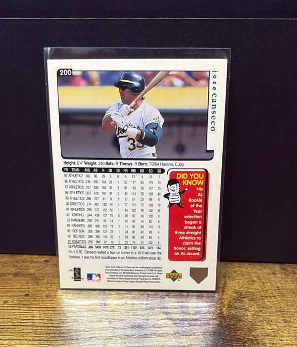Card back