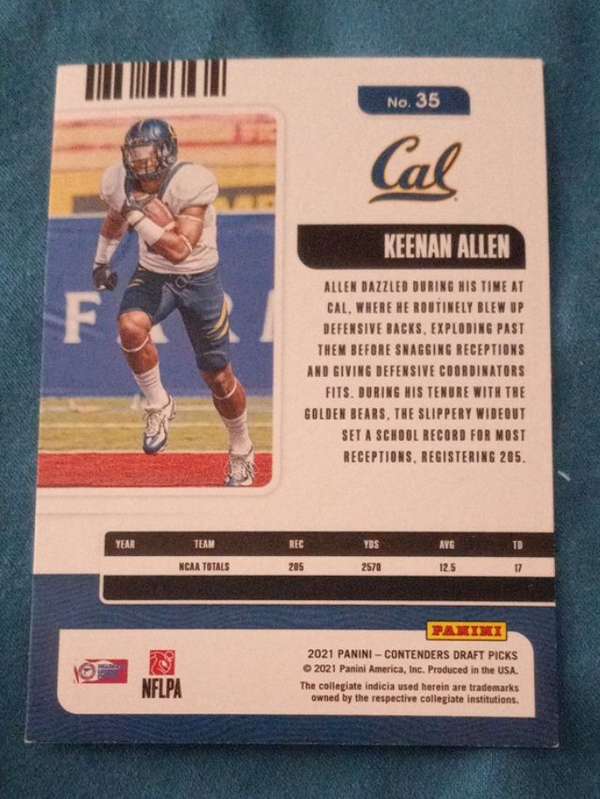 Card back