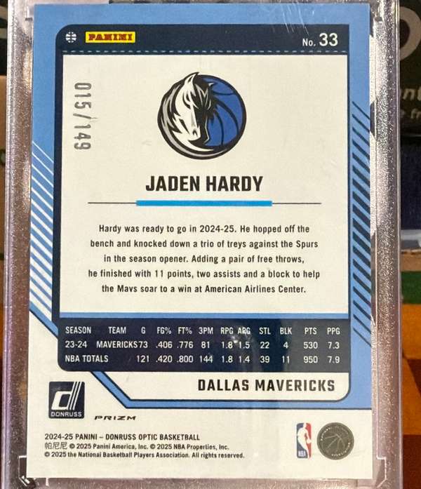 Card back