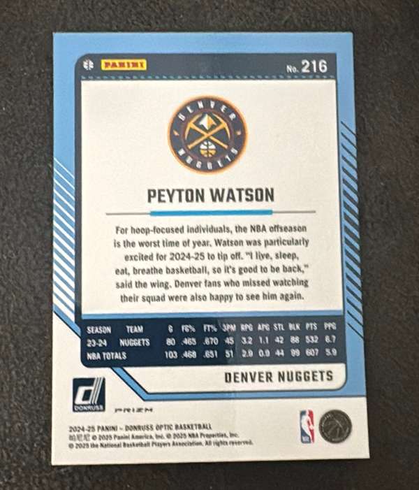 Card back
