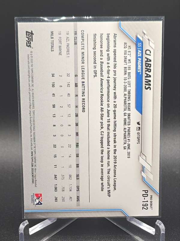 Card back